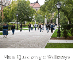 University of Chicago - Main Quadrangle Walkways